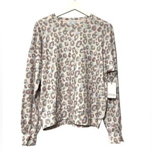 🆕 PJ SALVAGE Leopard Print Pajama Top